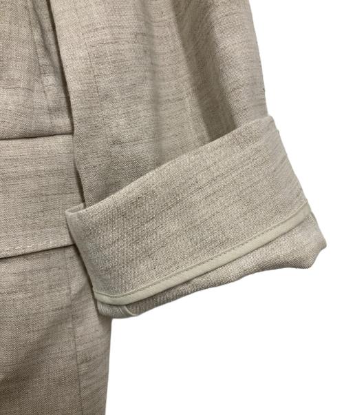 theory（セオリー）theory (セオリー) ECO SHARKSKIN/DB BOY JKT/エコ シャークスキン ディービー ボーイ ジャケット ベージュ サイズ:2の古着・服飾アイテム