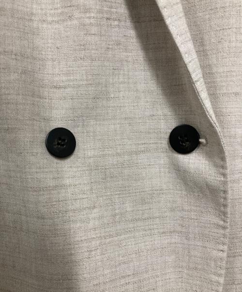 theory（セオリー）theory (セオリー) ECO SHARKSKIN/DB BOY JKT/エコ シャークスキン ディービー ボーイ ジャケット ベージュ サイズ:2の古着・服飾アイテム