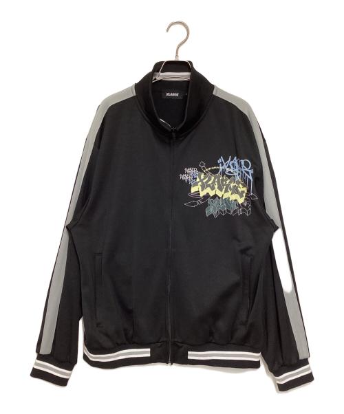 X-LARGE（エクストララージ）X-LARGE (エクストララージ) GRAFFITI TRACK JACKET XLARGE ブラック サイズ:Lの古着・服飾アイテム