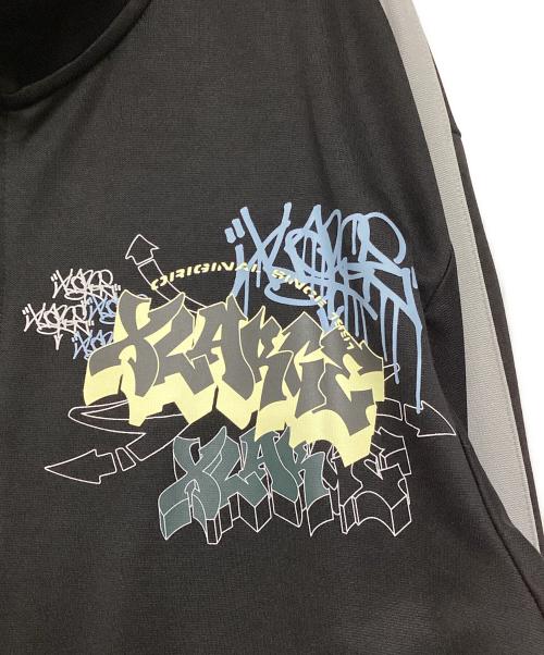 X-LARGE（エクストララージ）X-LARGE (エクストララージ) GRAFFITI TRACK JACKET XLARGE ブラック サイズ:Lの古着・服飾アイテム