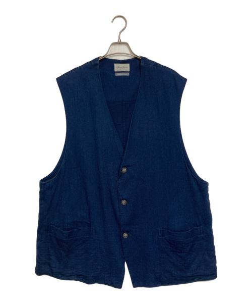 Marvine Pontiak Shirt Makers（マーヴィンポンティアックシャツメイカーズ）Marvine Pontiak Shirt Makers (マーヴィンポンティアックシャツメイカーズ) Vest/ベスト ネイビー サイズ:one sizeの古着・服飾アイテム