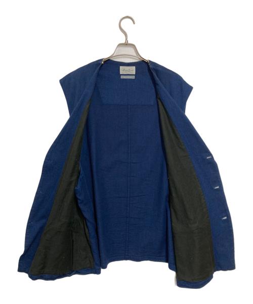 Marvine Pontiak Shirt Makers（マーヴィンポンティアックシャツメイカーズ）Marvine Pontiak Shirt Makers (マーヴィンポンティアックシャツメイカーズ) Vest/ベスト ネイビー サイズ:one sizeの古着・服飾アイテム