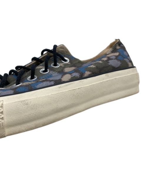 nonnative（ノンネイティブ）nonnative (ノンネイティブ) DWELLER TRAINER LOW LIBERTY ブルー×オリーブ サイズ:US8.5の古着・服飾アイテム