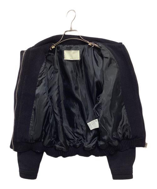 OHOTORO（オオトロ）OHOTORO (オオトロ) Mannish Wool Blouson ネイビー サイズ:Freeの古着・服飾アイテム