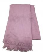 GUCCIグッチ）の古着「ウールシルク混GG柄ストール」｜ピンク