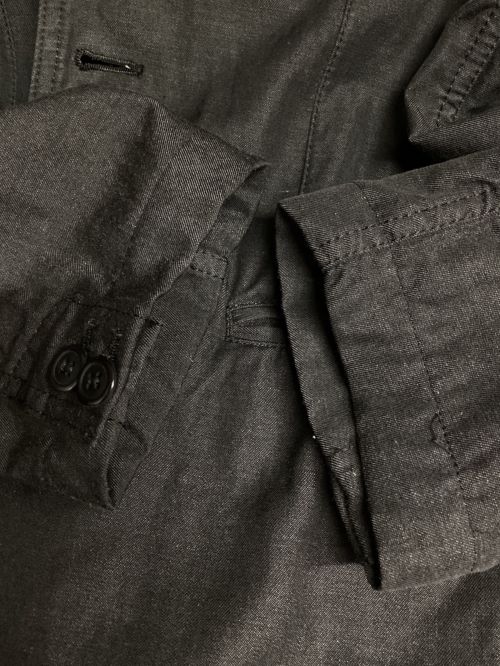 COMME des GARCONS HOMME DEUX（コムデギャルソン オム ドゥ）COMME des GARCONS HOMME DEUX (コムデギャルソン オム ドゥ) コットンウールテーラードジャケット グレー サイズ:XSの古着・服飾アイテム