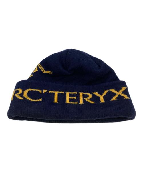 ARC'TERYX（アークテリクス）ARC'TERYX (アークテリクス) PALACE (パレス) PALACE ARC'TERYX BEANIE ネイビー×ブラック×イエローの古着・服飾アイテム