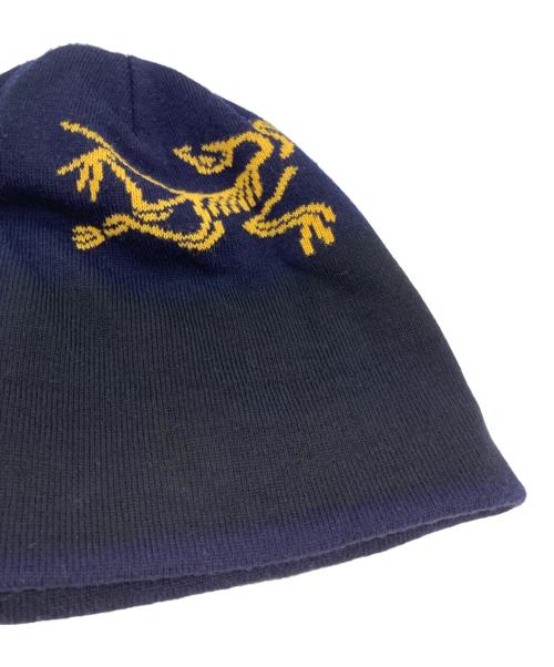 ARC'TERYX（アークテリクス）ARC'TERYX (アークテリクス) PALACE (パレス) PALACE ARC'TERYX BEANIE ネイビー×ブラック×イエローの古着・服飾アイテム