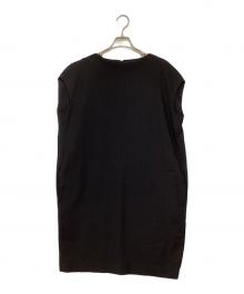 ENFOLD（エンフォルド）の古着「サマーウールフレンチワンピース」｜ブラック