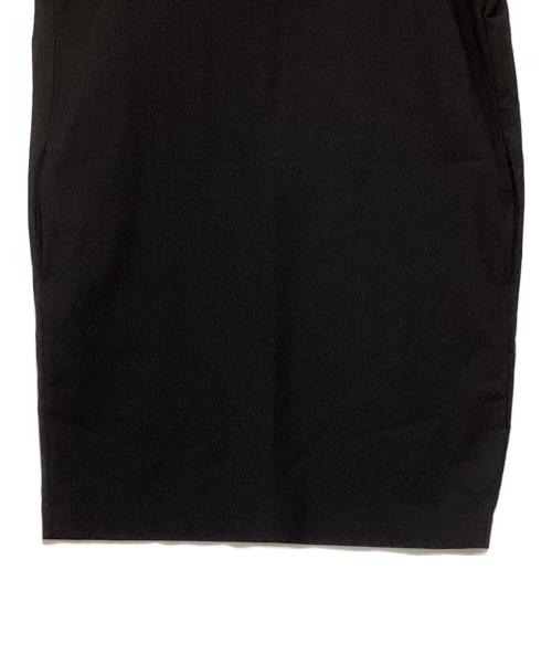 ENFOLD（エンフォルド）ENFOLD (エンフォルド) サマーウールフレンチワンピース ブラック サイズ:38の古着・服飾アイテム