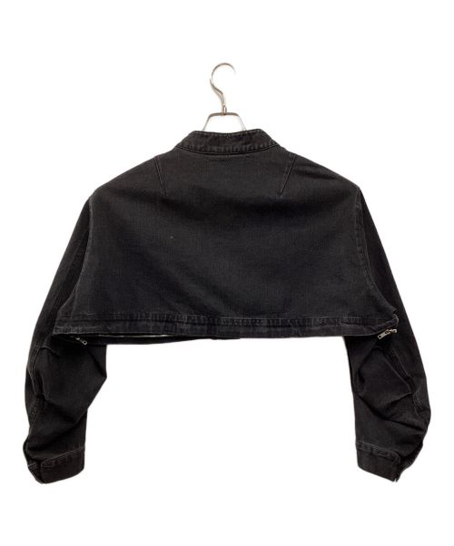 Knuth Marf（クヌースマーフ）Knuth Marf (クヌースマーフ) many way denim jacket ブラック サイズ:Fの古着・服飾アイテム