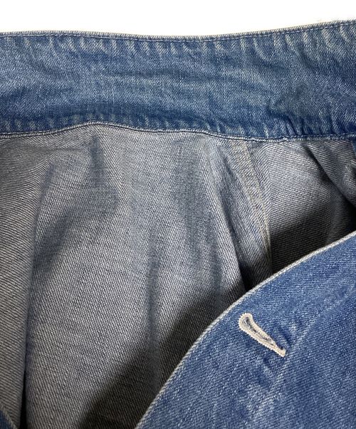 sulvam（サルバム）sulvam (サルバム) カットオフデニムジャケット インディゴ サイズ:Mの古着・服飾アイテム