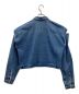 sulvam (サルバム) カットオフデニムジャケット インディゴ サイズ:M：5000円