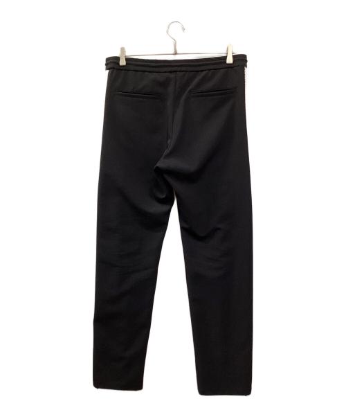 LOVELESS（ラブレス）LOVELESS (ラブレス) サイドブレードスリットイージーストレートパンツ ブラック サイズ:Lの古着・服飾アイテム