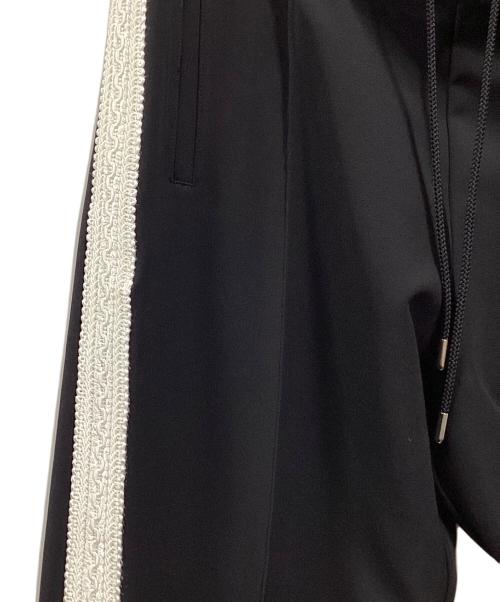 LOVELESS（ラブレス）LOVELESS (ラブレス) サイドブレードスリットイージーストレートパンツ ブラック サイズ:Lの古着・服飾アイテム