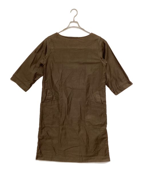 MHL（エムエイチエル）MHL (エムエイチエル) LIGHT COTTON MOLESKIN ブラウン サイズ:2の古着・服飾アイテム