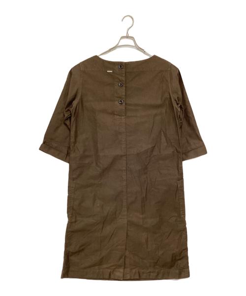 MHL（エムエイチエル）MHL (エムエイチエル) LIGHT COTTON MOLESKIN ブラウン サイズ:2の古着・服飾アイテム