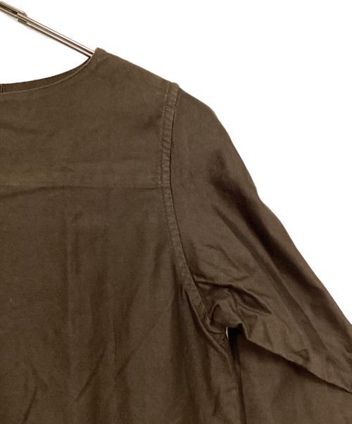 MHL（エムエイチエル）MHL (エムエイチエル) LIGHT COTTON MOLESKIN ブラウン サイズ:2の古着・服飾アイテム