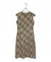 BURBERRY BLUE LABEL (バーバリーロンドンブルーレーベル) ノヴァチェックミニワンピース ベージュ サイズ:36：8000円