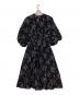 Arobe (アローブ) 総柄ワンピース ネイビー サイズ:2：7000円