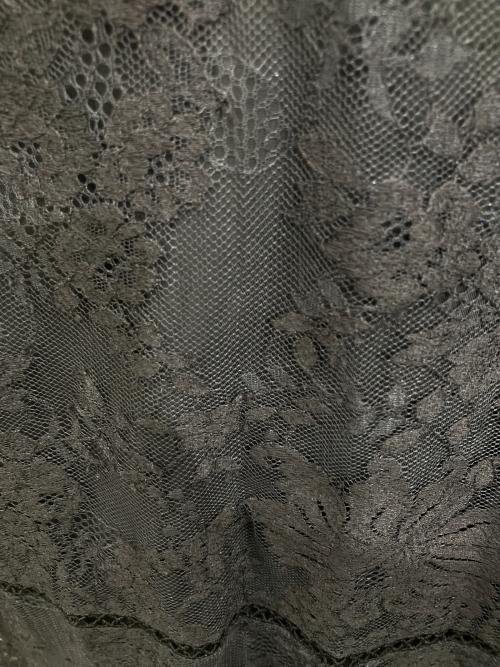 Arobe（アローブ）Arobe (アローブ) フラワーレースワンピース ブラック サイズ:2の古着・服飾アイテム