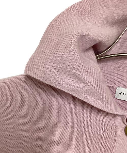 Noble（ノーブル）Noble (ノーブル) メタルボタンポロニット ピンク サイズ:Freeの古着・服飾アイテム