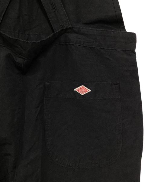 DANTON（ダントン）DANTON (ダントン) コットンリネンサロペット ブラック サイズ:36の古着・服飾アイテム