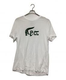 A.P.C.×LACOSTE（アーペーセー×ラコステ）の古着「Tシャツ」｜ホワイト