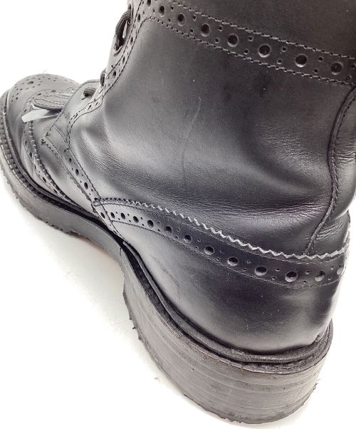 Tricker's（トリッカーズ）Tricker's (トリッカーズ) D-VEC (ディーベック) STOW カントリーブーツ ブラック サイズ:8 1/2の古着・服飾アイテム