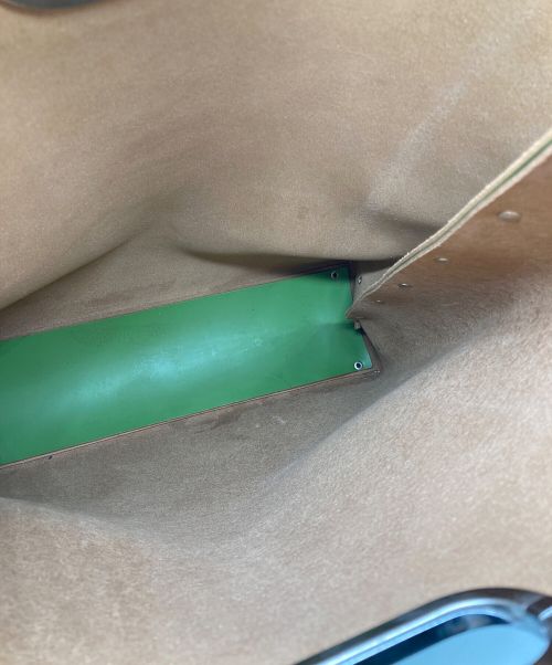 HENDER SCHEME（エンダースキーマ）HENDER SCHEME (エンダースキーマ) assemble disc bag LP グリーンの古着・服飾アイテム