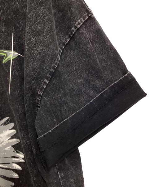 SALUTE（サルーテ）SALUTE (サルーテ) プリントTシャツ ブラック サイズ:Mの古着・服飾アイテム