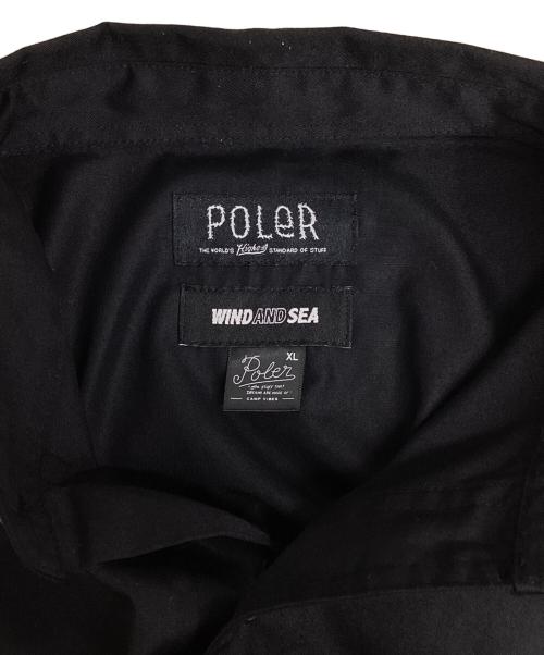 WIND AND SEA（ウィンダンシー）WIND AND SEA (ウィンダンシー) POLeR (ポーラー) 半袖シャツ ブラック サイズ:XLの古着・服飾アイテム
