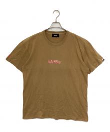 SAPEur（サプール）の古着「REDPaisleyHead S/S Tshirt」｜ベージュ