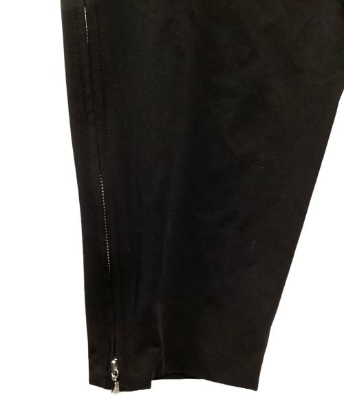 Y's BANG ON（ワイズ バングオン）Y's BANG ON (ワイズ バングオン) 裾ジップテーパードパンツ ブラック サイズ:3の古着・服飾アイテム