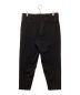 Y's BANG ON (ワイズ バングオン) 裾ジップテーパードパンツ ブラック サイズ:3：12000円