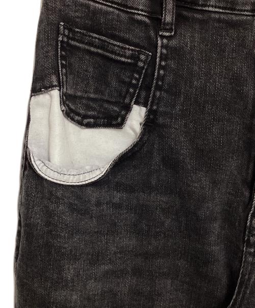 AMAIL（アマイル）AMAIL (アマイル) Comfortable flare denim ブラック サイズ:Mの古着・服飾アイテム