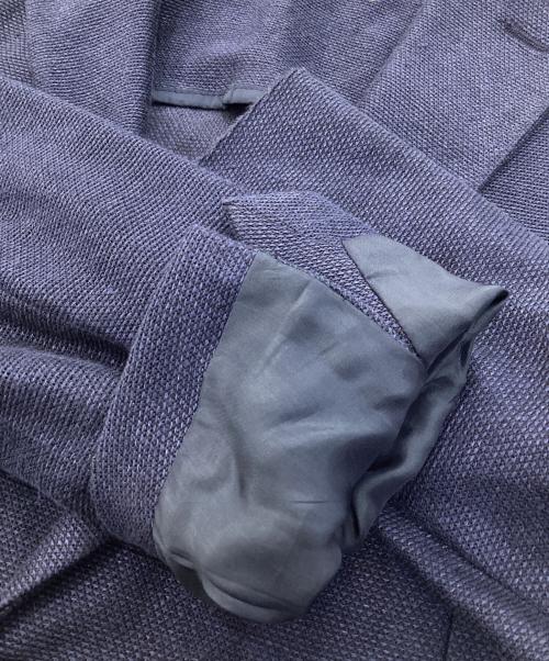 CIRCOLO 1901（チルコロ1901）CIRCOLO 1901 (チルコロ1901) リネンテーラードジャケット ネイビー サイズ:46の古着・服飾アイテム