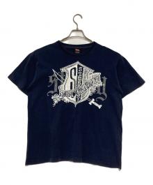 stussy（ステューシー）の古着「プリントTシャツ」｜ネイビー
