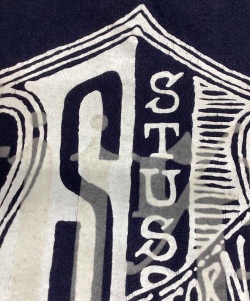 stussy（ステューシー）stussy (ステューシー) プリントTシャツ ネイビー サイズ:Mの古着・服飾アイテム