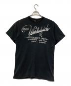 stussyステューシー）の古着「プリントTシャツ」｜ブラック