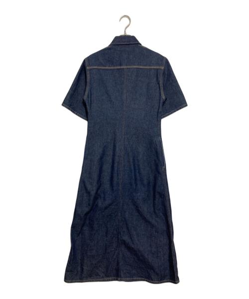 beautiful people（ビューティフルピープル）beautiful people (ビューティフルピープル) デニムシャツロングワンピース インディゴ サイズ:34の古着・服飾アイテム