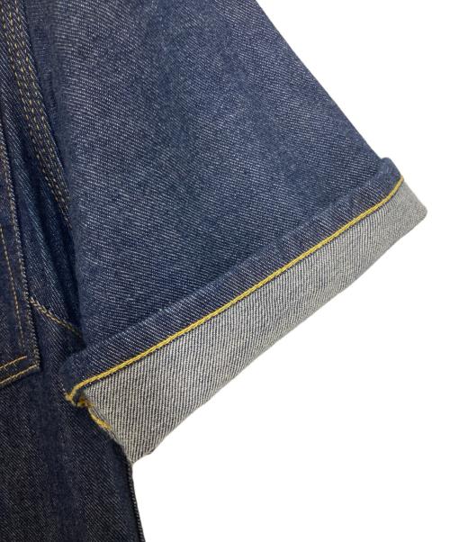 beautiful people（ビューティフルピープル）beautiful people (ビューティフルピープル) デニムシャツロングワンピース インディゴ サイズ:34の古着・服飾アイテム