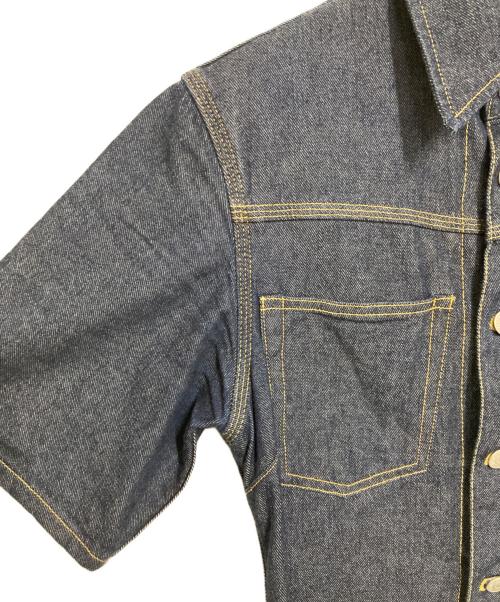 beautiful people（ビューティフルピープル）beautiful people (ビューティフルピープル) デニムシャツロングワンピース インディゴ サイズ:34の古着・服飾アイテム