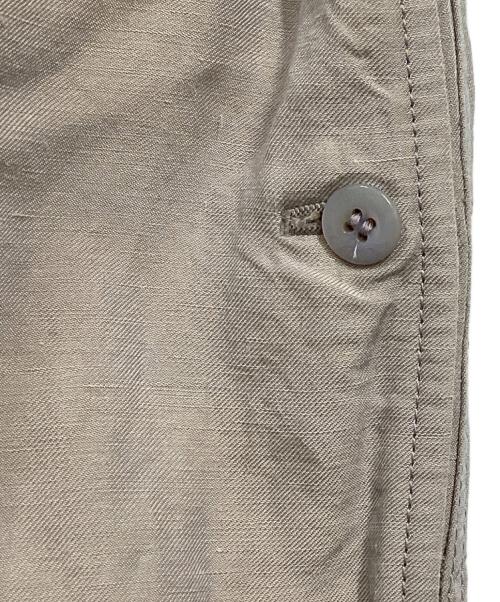 beautiful people（ビューティフルピープル）beautiful people (ビューティフルピープル) リネン混オーバーオール ライトピンク サイズ:34の古着・服飾アイテム