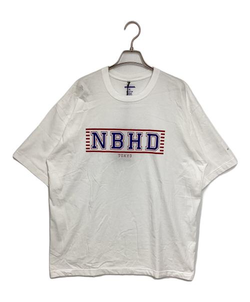 NEIGHBORHOOD（ネイバーフッド）NEIGHBORHOOD (ネイバーフッド) プリントTシャツ ホワイト サイズ:XLの古着・服飾アイテム