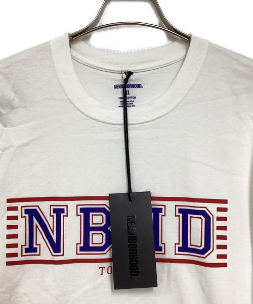 NEIGHBORHOOD（ネイバーフッド）NEIGHBORHOOD (ネイバーフッド) プリントTシャツ ホワイト サイズ:XLの古着・服飾アイテム