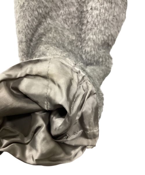 Max Mara Studio（マックスマーラ ストゥディオ）Max Mara Studio (マックスマーラ ストゥディオ) アルパカ混フーデッドコート グレー サイズ:36の古着・服飾アイテム