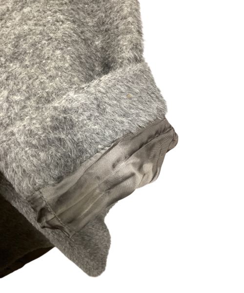 Max Mara Studio（マックスマーラ ストゥディオ）Max Mara Studio (マックスマーラ ストゥディオ) アルパカ混フーデッドコート グレー サイズ:36の古着・服飾アイテム