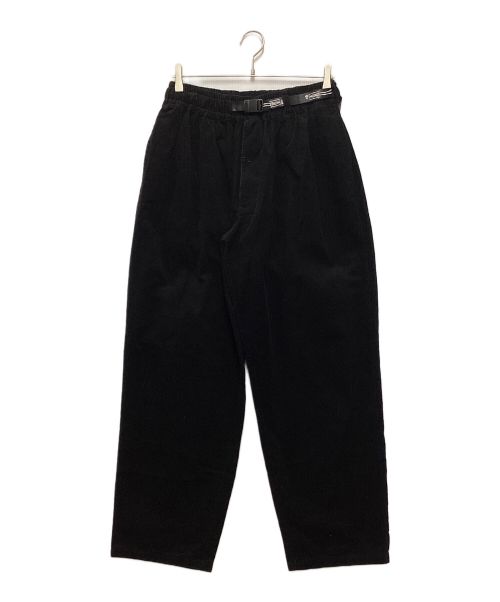 CHALLENGR（チャレンジャー）CHALLENGR (チャレンジャー) CORDUROY EASY PANTS ブラック サイズ:XLの古着・服飾アイテム