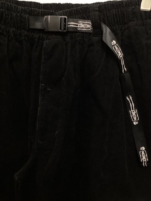 CHALLENGR（チャレンジャー）CHALLENGR (チャレンジャー) CORDUROY EASY PANTS ブラック サイズ:XLの古着・服飾アイテム